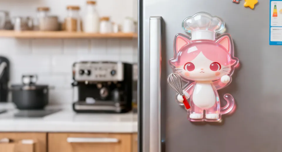 acrylic fridge magnet